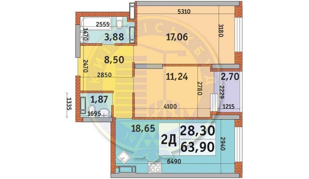 Продаж Квартира 2-кімнатна, 3/26 поверх на Причальная, 11 Киев - изображение 3