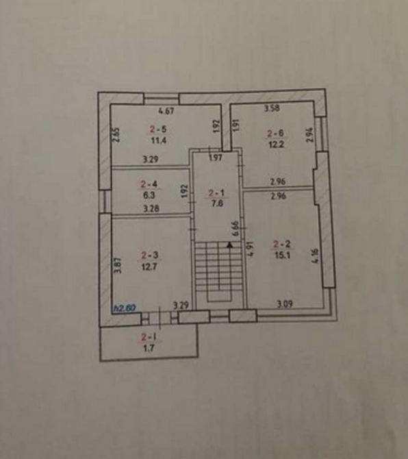 Продаж 2 поверхового будинку з балконом і ділянкою на 5 соток, 169.1 кв. м, 4 кімнати, Петриків  - фото 13