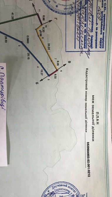 Продаж земельної ділянки 9 соток на Шевченка Парпурівці - фото 1