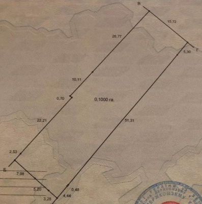 Продаж земельної ділянки 0.1 соток на ул. Саксаганского, 24 Одеса