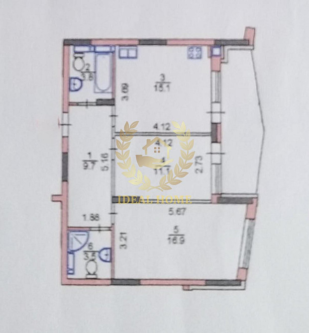 Продам 2-кімнатну квартиру в ЖК Італійський Квартал з коморою Київ - фото 2