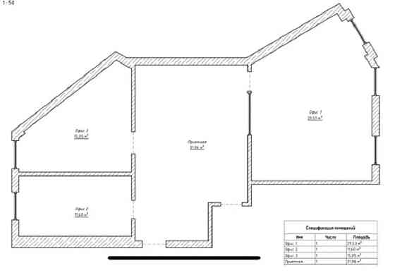 Оренда офісне приміщення на Новосельского ул., 15 поверх - 1/8 Odessa