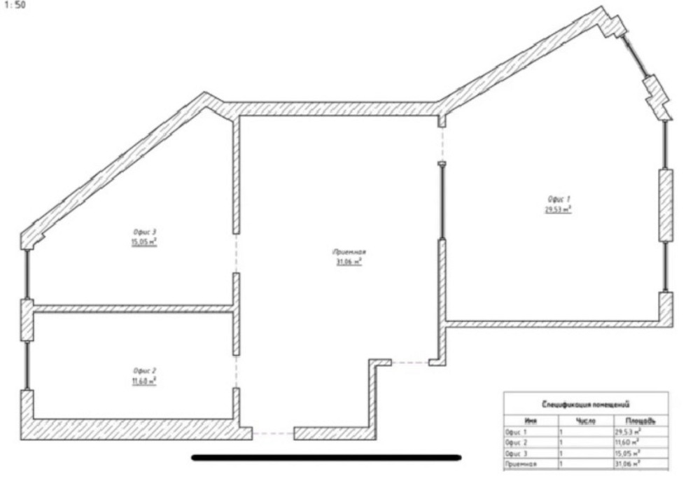 Оренда офісне приміщення на Новосельского ул., 15 поверх - 1/8 Одесса - изображение 2