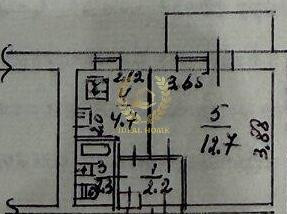 Продаж Квартира 1-кімнатна, 3/9 поверх на Доброхотова Академика ул. Київ - фото 9