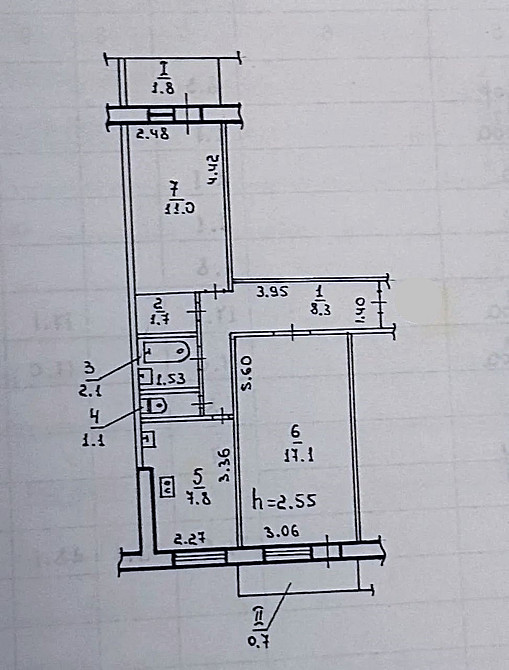 Продаж Квартира 2-кімнатна, 9/9 поверх на Газеты Правда пр., 1 Дніпро - фото 12