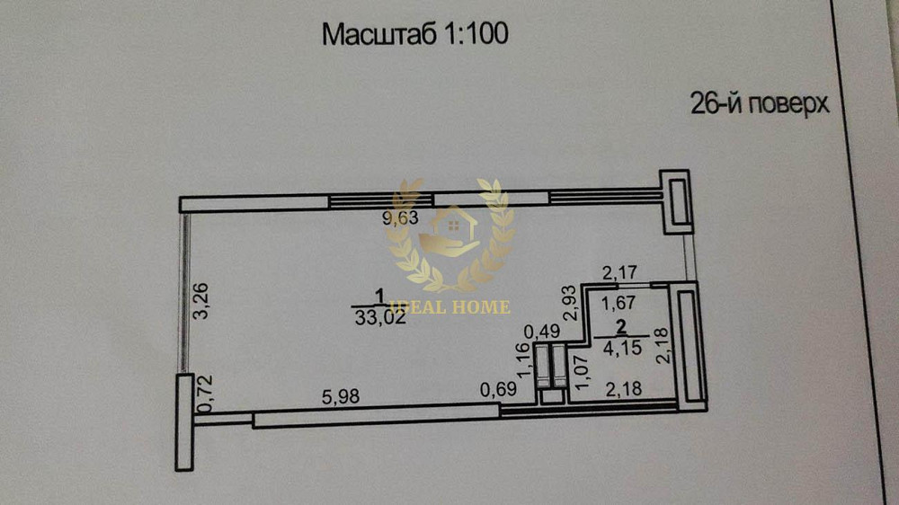 Продам 1-кімнатну квартиру-студію по вулиці Стешенків Київ - фото 9