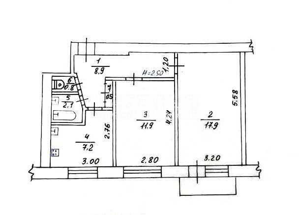 Продаж Квартира 2-кімнатна, 9/9 поверх на вул. Клочківська Kharkiv - photo 8