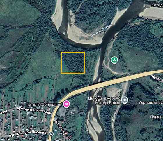 Продаж земельної ділянки 80 соток на вул. січових стільців Верхне Синьовидне