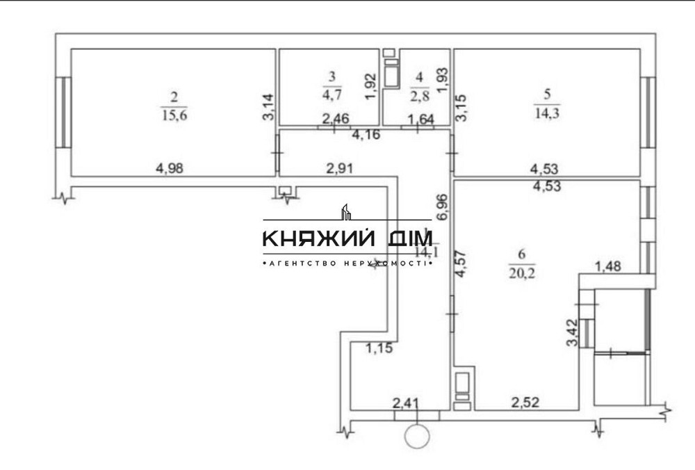 Продаж Квартира 2-кімнатна, 5/21 поверх на вул. Канальная/Гліба Бабича Київ - фото 7