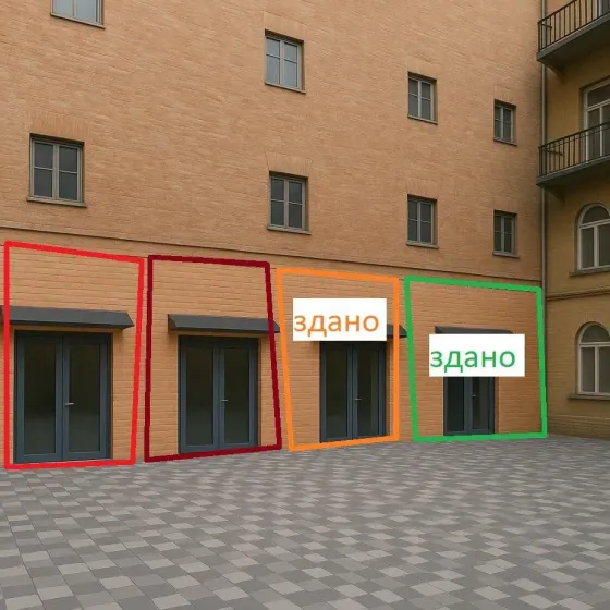 New Shop/premises on Pastera (next to the shopping center). New renovation (currently under reconstruction), red line Dnipro