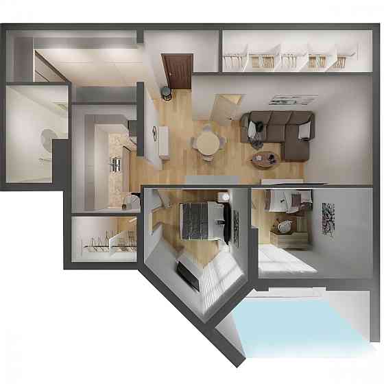 Продаж Квартира 2-кімнатна, 1/24 поверх на Ивана Франко ул. Odessa