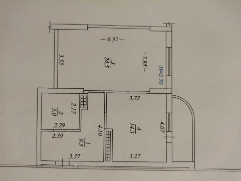 Продаж Квартира 1-кімнатна, 14/16 поверх Боярка - фото 4
