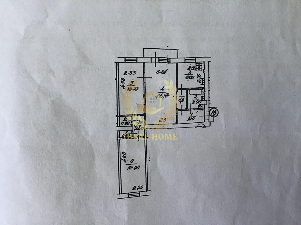 3-кімн. квартира, вул. Уманська 41, 4/5, 57 м², ремонт, меблі, 90 000 Kiev - photo 9
