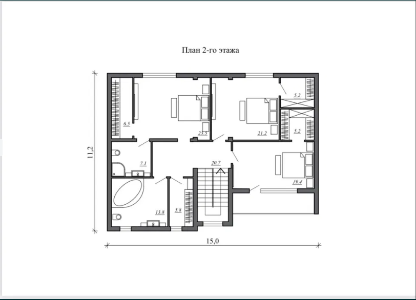 Продам новый 2-х этажный дом в элитном поселке "Сосновый Берег" Крижанівка (Комінтернівський район) - фото 8