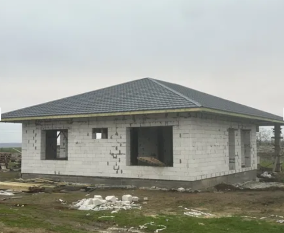 Продам дом на этапе строительства в с.Красноселка (Лиманский р-н, 5 км от Одессы) Krasnosilka