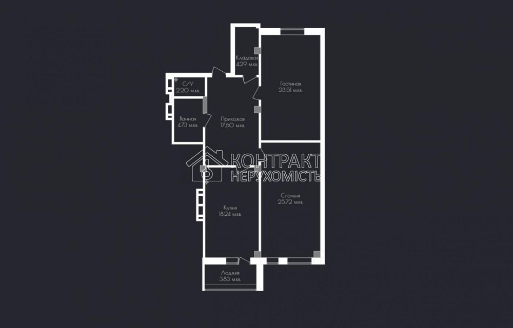 Продаж Квартира 2-кімнатна, 15/17 поверх на вул. Валентиновская Харків - фото 2