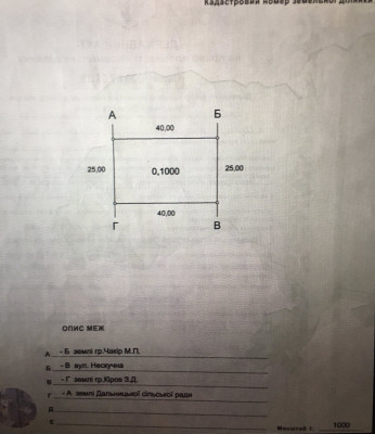 Продаж земельної ділянки 0.1 соток на ул. Нескучная, 3 Санжійка - фото 7