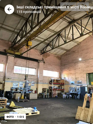 Оренда приміщення вільного призначення на Шимка Максима (Карла Маркса) поверх - 1/1 Vinnytsya - photo 1
