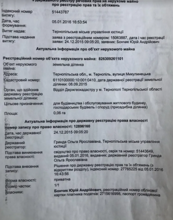 Продаж земельної ділянки під житлову забудову на вул. Микулинецька, площа 0.06 Га Тернопіль - фото 3