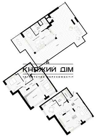 Без комиссии! Продается пентхаус в новом ЖК New York Concept House. № 21131917 Киев
