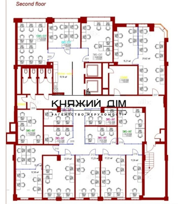 Оренда офісне приміщення на Петра Сагайдачного ул. поверх - 2/4 Київ - фото 12