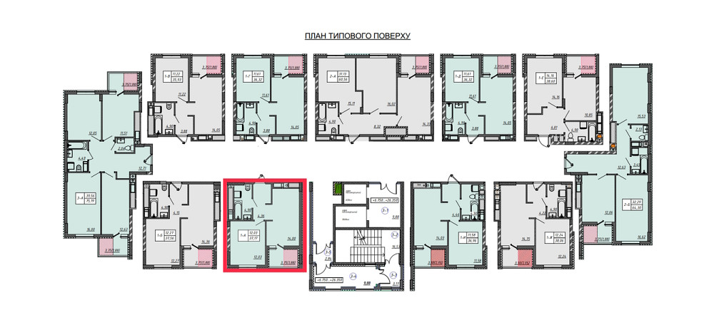 Продаж Квартира 1-кімнатна, 11/13 поверх на Нова-2, 5 Бориспіль - фото 19