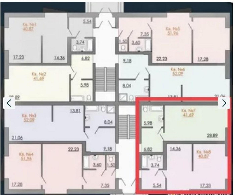 Продаж Квартира 3-кімнатна, 1/2 поверх на вул. В’ячеслава Липинського Житомир - фото 2