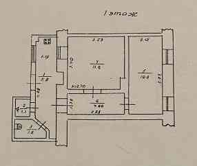 Продаж Квартира 2-кімнатна, 1/2 поверх на Атамана Головатого улица Одеса