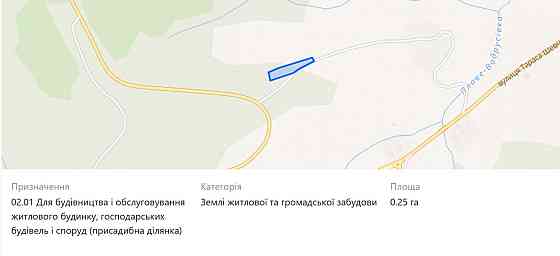 Продаж земельної ділянки 25 соток 