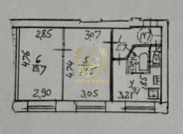 Продаж Квартира 2-кімнатна на Милютенко ул., 28А Kiev - photo 7