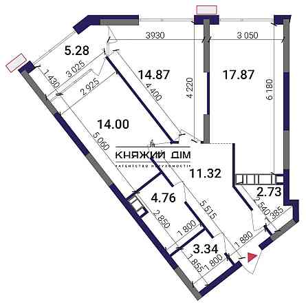Продаж 2к Квартира 75 кв.м Причальная ул. Київ