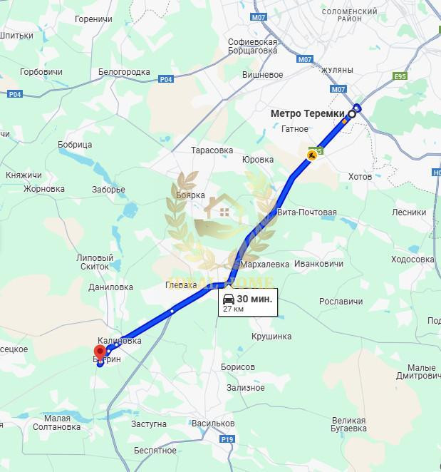 Продаж 1 поверхового будинку с.Багрин м.Теремки Багрин - фото 11