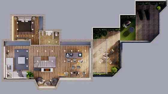 Продаж Квартира 3-кімнатна, 17/18 поверх на Маршала Малиновского ул. Odessa