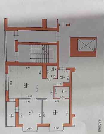 Продаж Квартира 2-кімнатна, 8/19 поверх на вул. Червоної Калини Львов