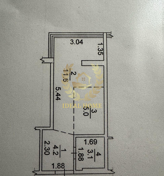Продаж Квартира 1-кімнатна на Ракетная ул., 24 Київ - фото 2