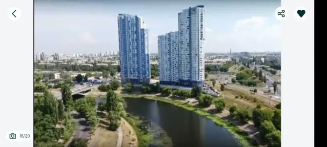 We offer to rent a 3-room apartment with a panoramic view in the Kyiv Venice residential complex, Vozziedna str. Kiev - photo 17