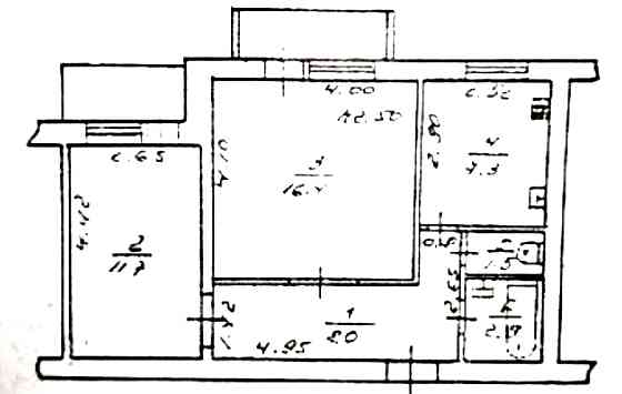 Продам 2 комнатную квартиру. Кирпич. Центр Таирова Академика Королева Одеса