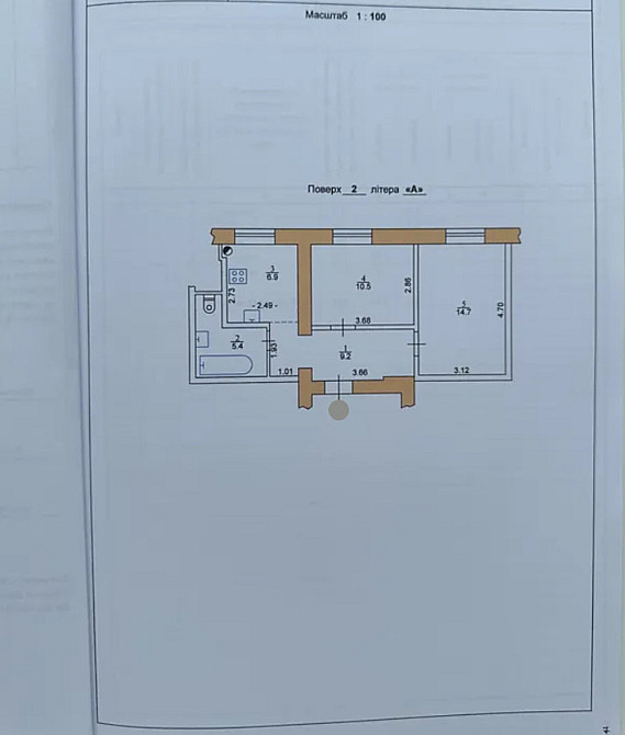 Продаж 2к квартири 47 кв. м на вул. Броварна Тернопіль - фото 16