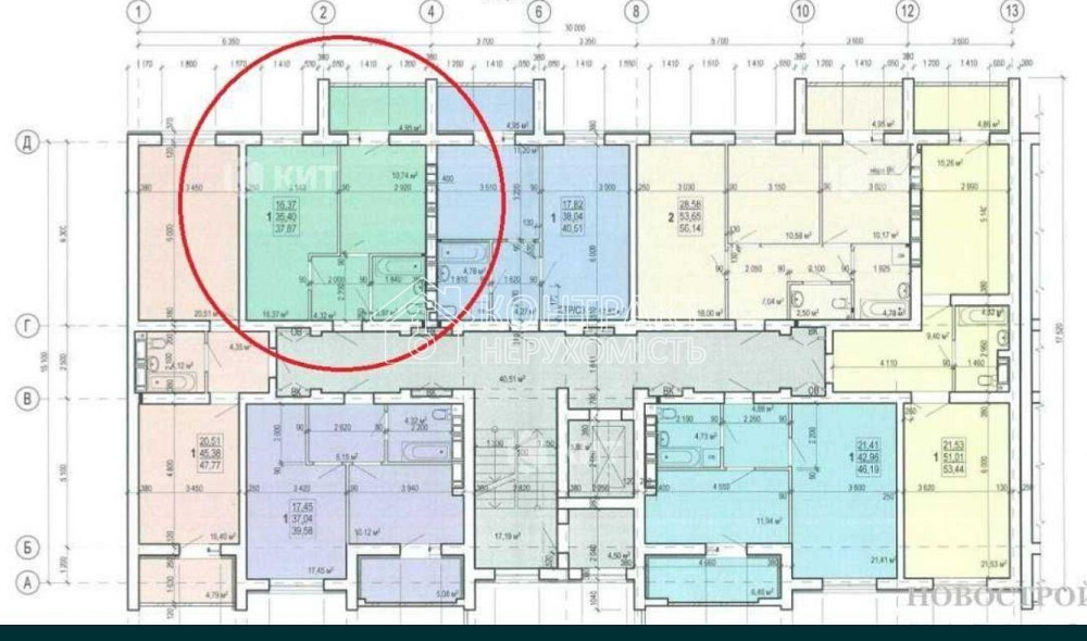 Продаж Квартира 1-кімнатна, 4/9 поверх на вул. Барабашова Kharkiv - photo 1