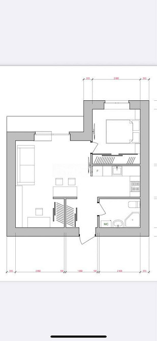 Продаж Квартира 1-кімнатна, 8/14 поверх на вул. Полтавський Шлях Харків - фото 13