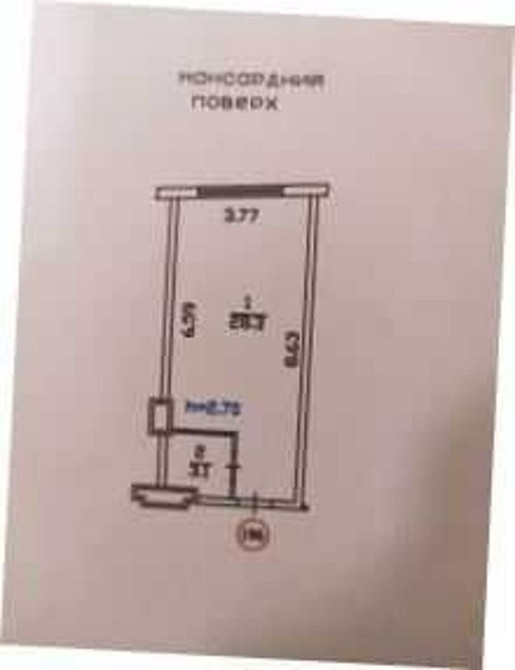 Продаж Квартира 1-кімнатна, 12/12 поверх на Камянська, 127-A Київ - фото 6