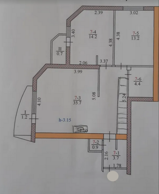 Продаж 3к квартири 102 кв. м на вул. Наливайка Тернопіль - фото 1