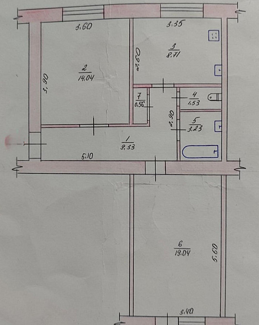 Продаж Квартира 2-кімнатна, 4/4 поверх на вул. Театральна Житомир - изображение 18