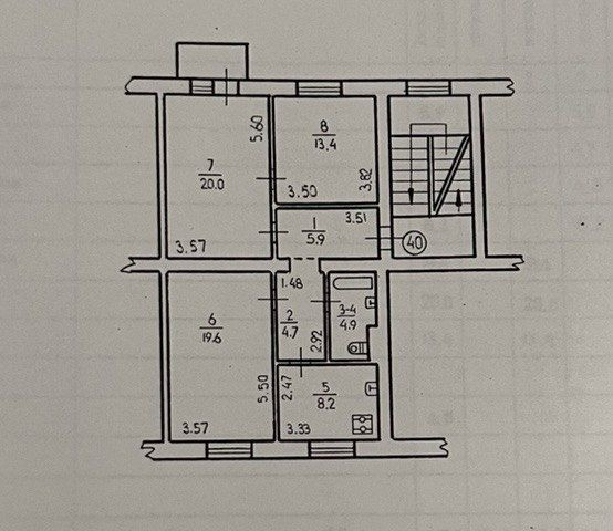 Продаж Квартира 3-кімнатна, 5/5 поверх на Іоанна Павла II вул., д. 15 Київ - фото 15