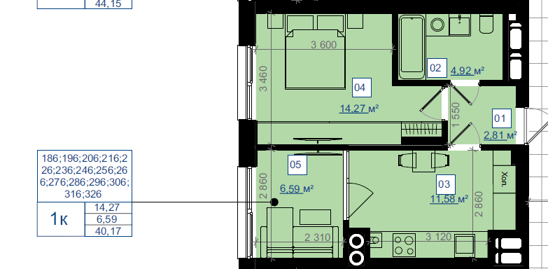 Продаж Квартира 1-кімнатна, 11/16 поверх на вул. Пасічна Івано-Франківськ - фото 4