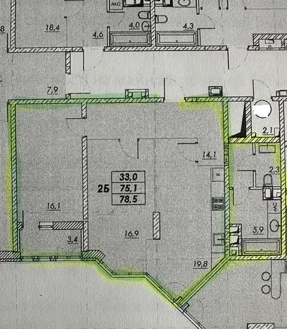 Продаж Квартира 2-кімнатна, 16/16 поверх на Прохоровская ул. Odessa - photo 4