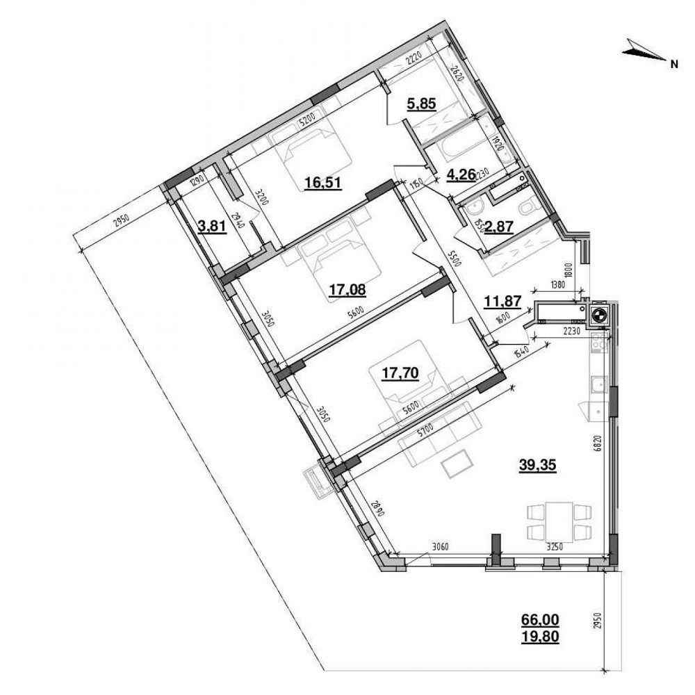 Продаж 3к Квартира 139.1 кв.м Хмельницького Богдана вул. L'viv - photo 3