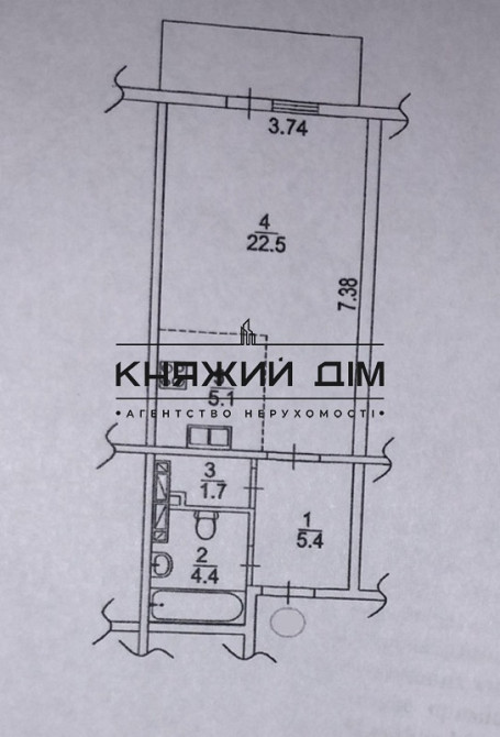 БЕЗ КОМІСІЇ!!! ЖК Новая Англия. Продажа отличной 1 к.кв, 38 м2, м Васильковская. Код Объекта: № 21126068 Київ - фото 7