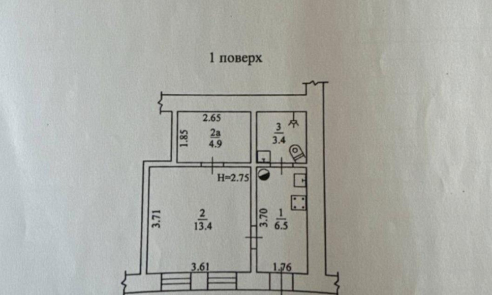 Продається фасадна  2-х кімнатна квартира (на землі) на Молдаванці Одеса - фото 11