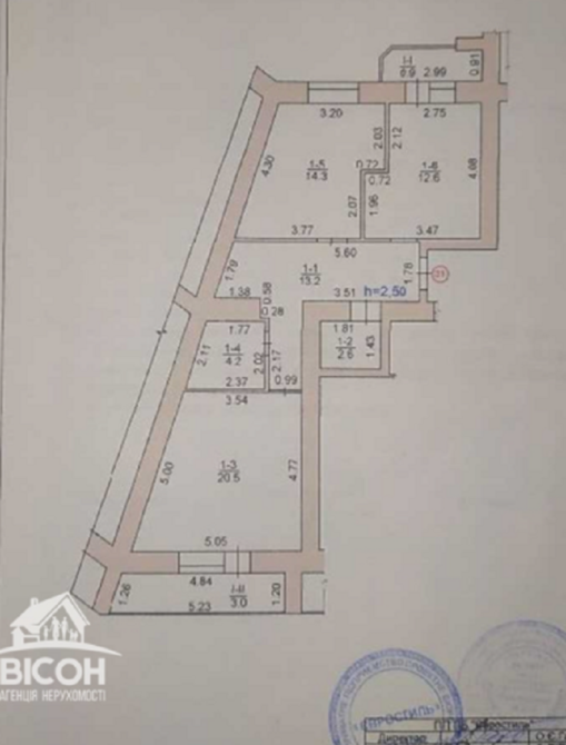 Продається 2-кімнатна квартира по вул. В. Великого, Аляска Тернопіль - фото 1